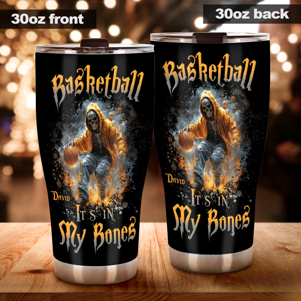 Le basket, c'est dans mon sang - Gobelet isotherme personnalisé