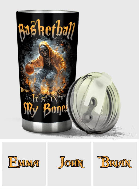 Le basket, c'est dans mon sang - Gobelet isotherme personnalisé