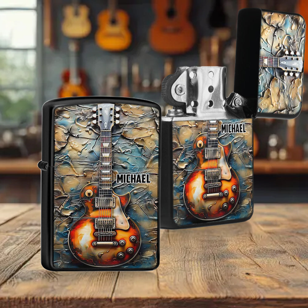 Licht meines Lebens – Personalisiertes Gitarrenfeuerzeug