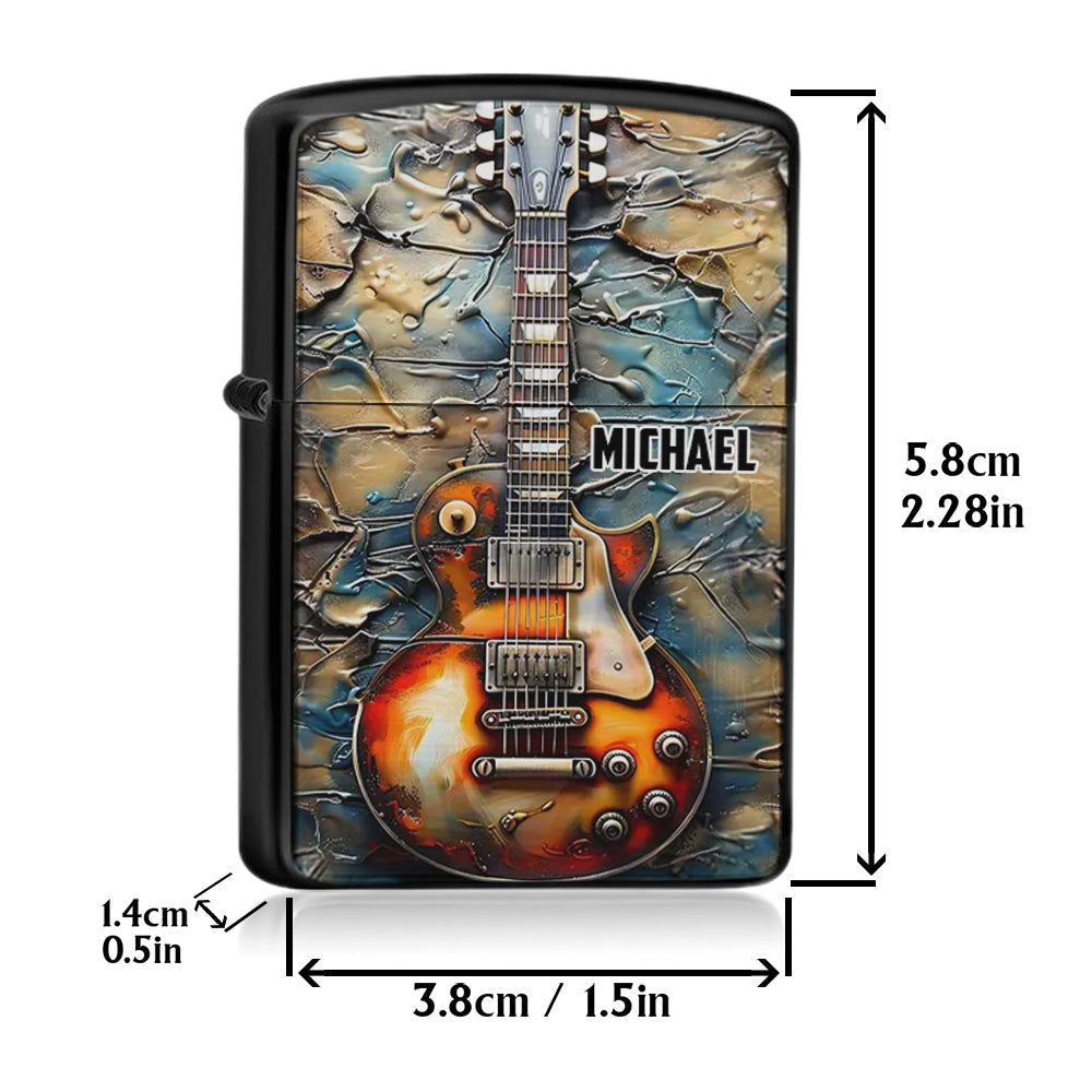 Licht meines Lebens – Personalisiertes Gitarrenfeuerzeug