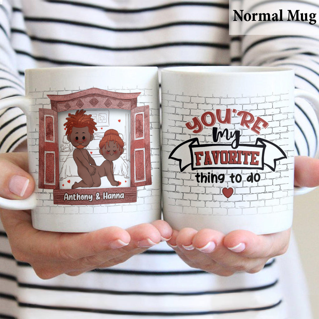 You’re My Favorite - Personalized Couple Mug