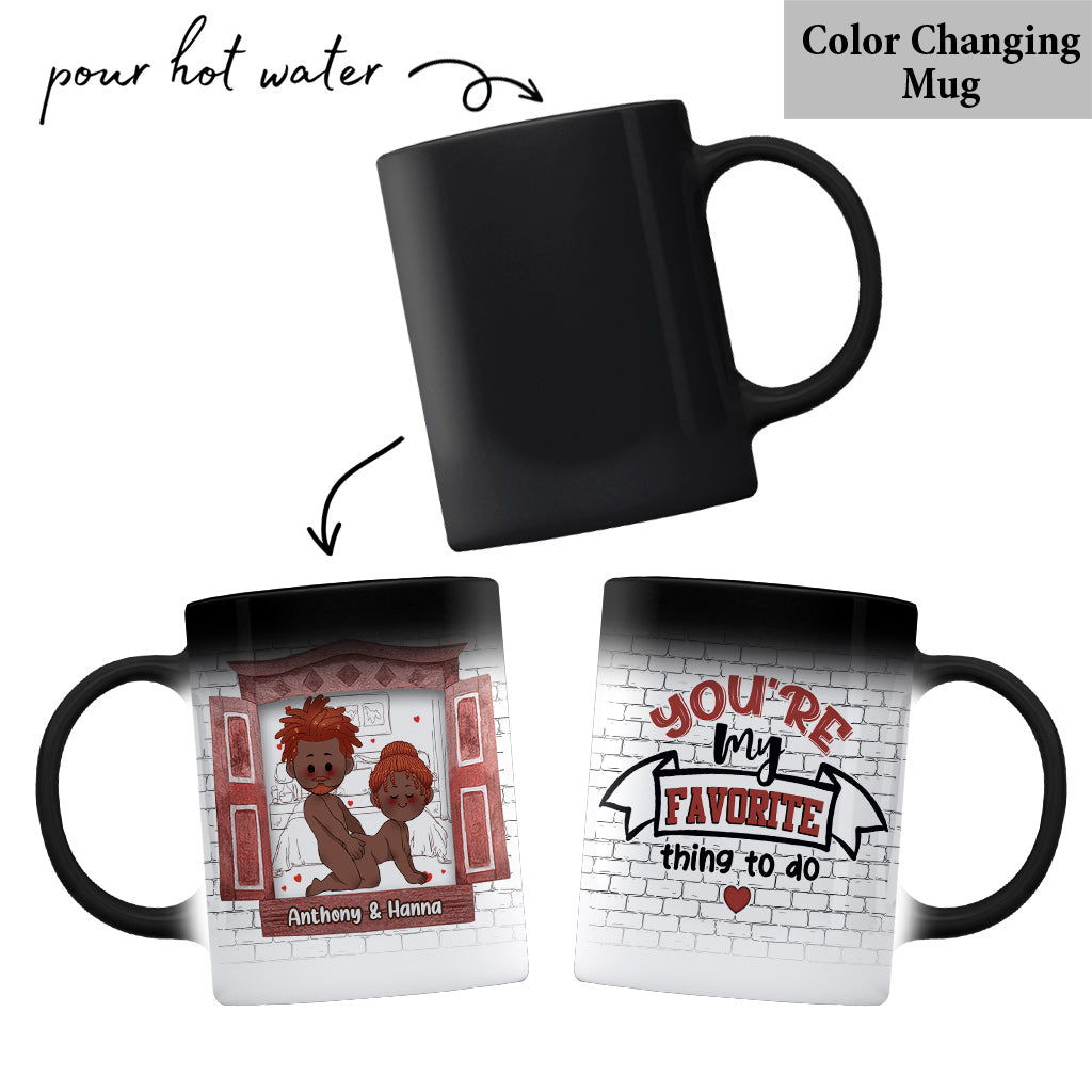 You’re My Favorite - Personalized Couple Mug