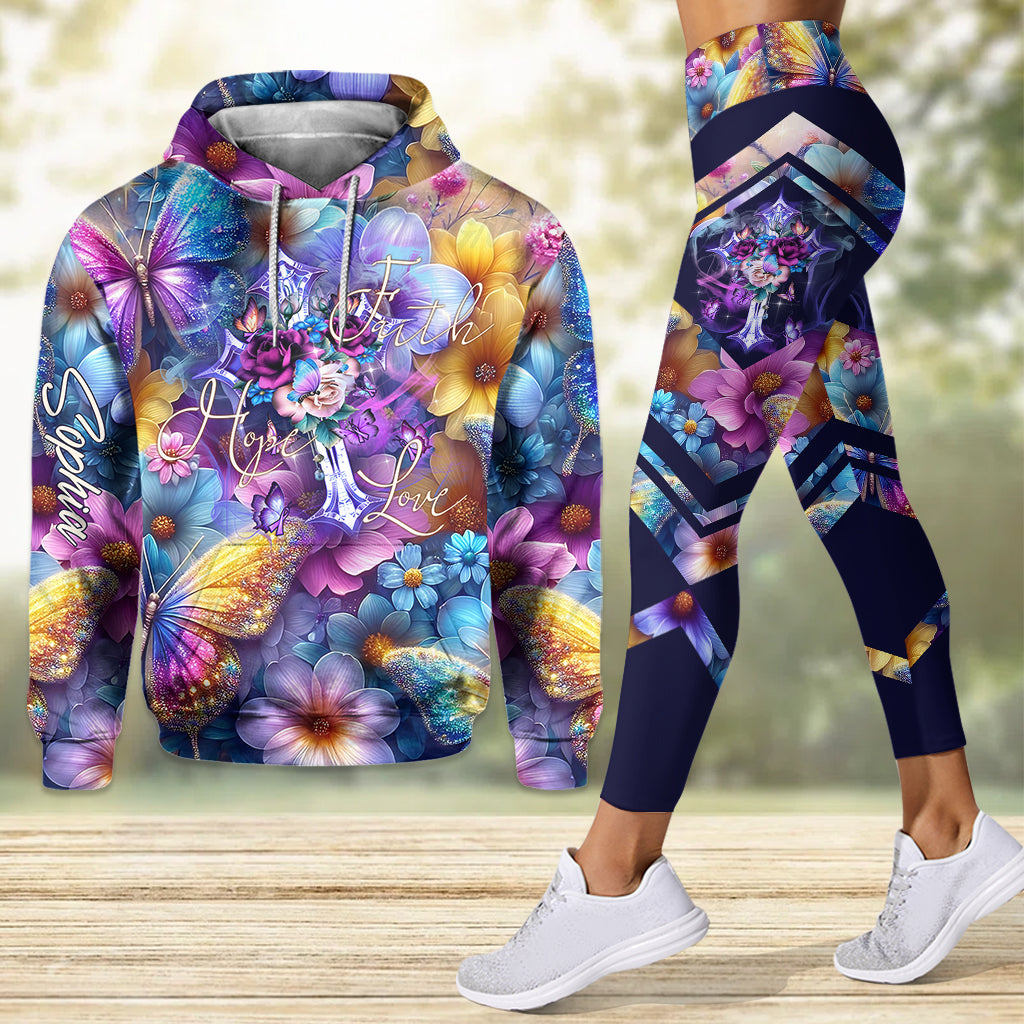 Mon Seigneur et Sauveur - Sweat à capuche et leggings chrétiens personnalisés