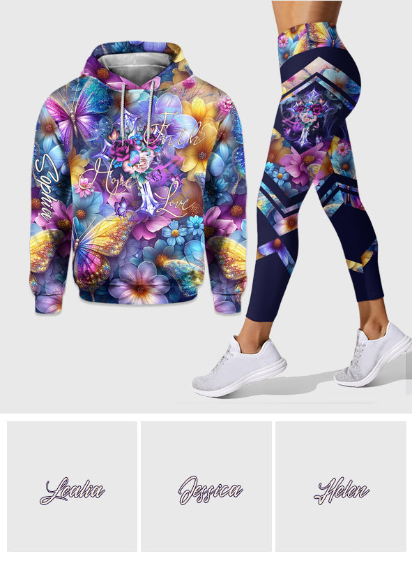 Mon Seigneur et Sauveur - Sweat à capuche et leggings chrétiens personnalisés