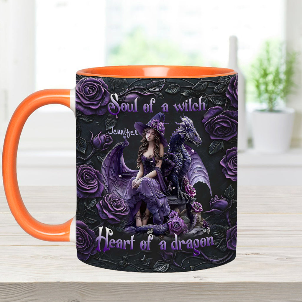 Soul Of A Witch - Personalized Witch Accent Mug