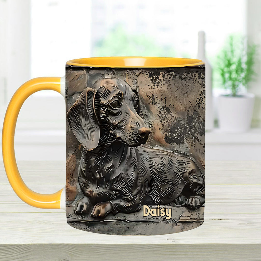 Mug personnalisé « J’adore les teckels »