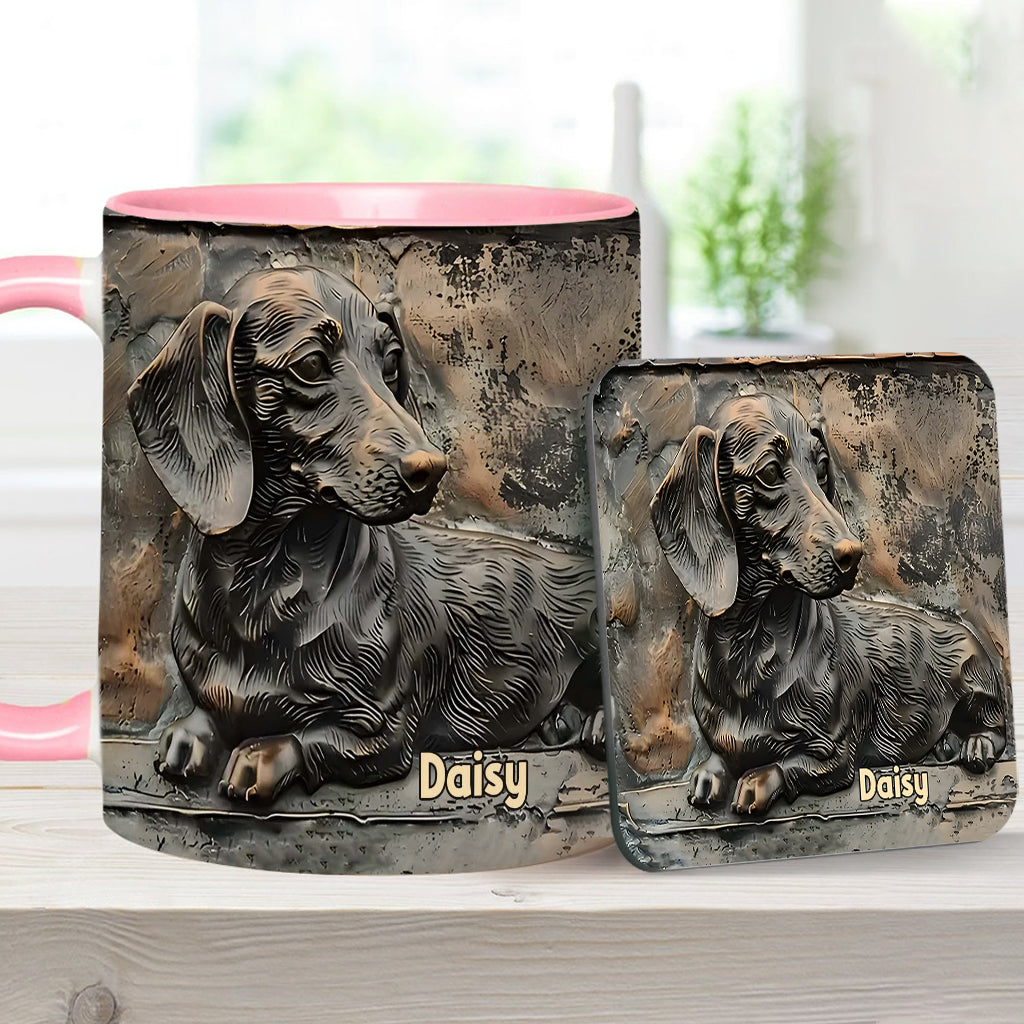 Mug personnalisé « J’adore les teckels »