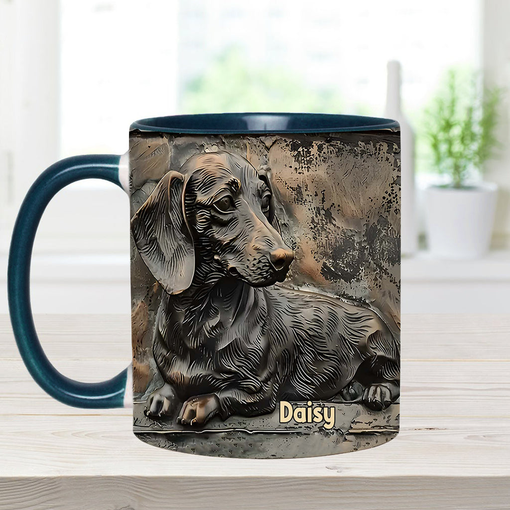 Mug personnalisé « J’adore les teckels »