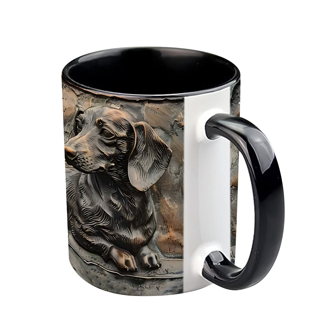 Mug personnalisé « J’adore les teckels »