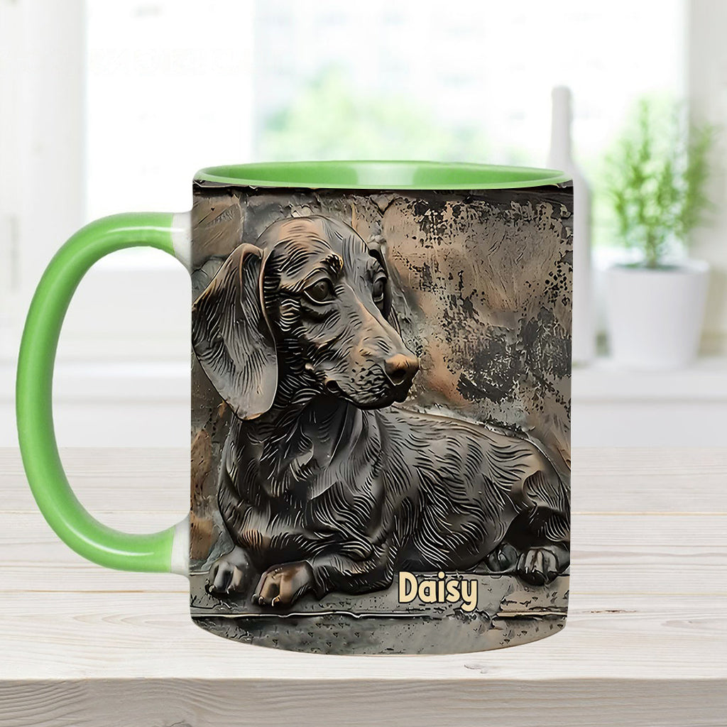Mug personnalisé « J’adore les teckels »