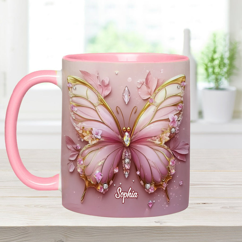 Mug personnalisé à motif papillon - Magnifique papillon