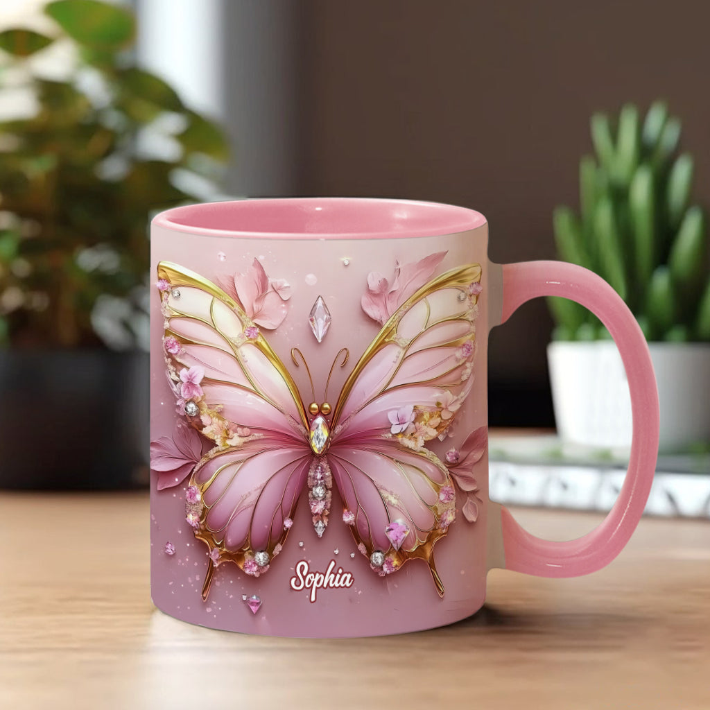 Mug personnalisé à motif papillon - Magnifique papillon