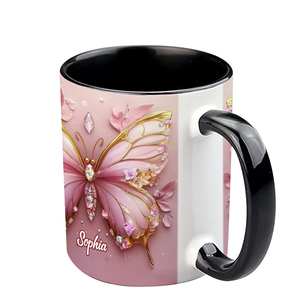 Mug personnalisé à motif papillon - Magnifique papillon