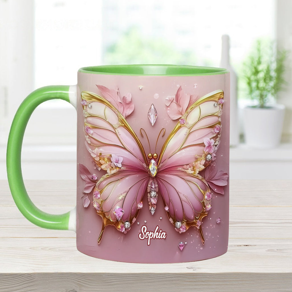 Mug personnalisé à motif papillon - Magnifique papillon