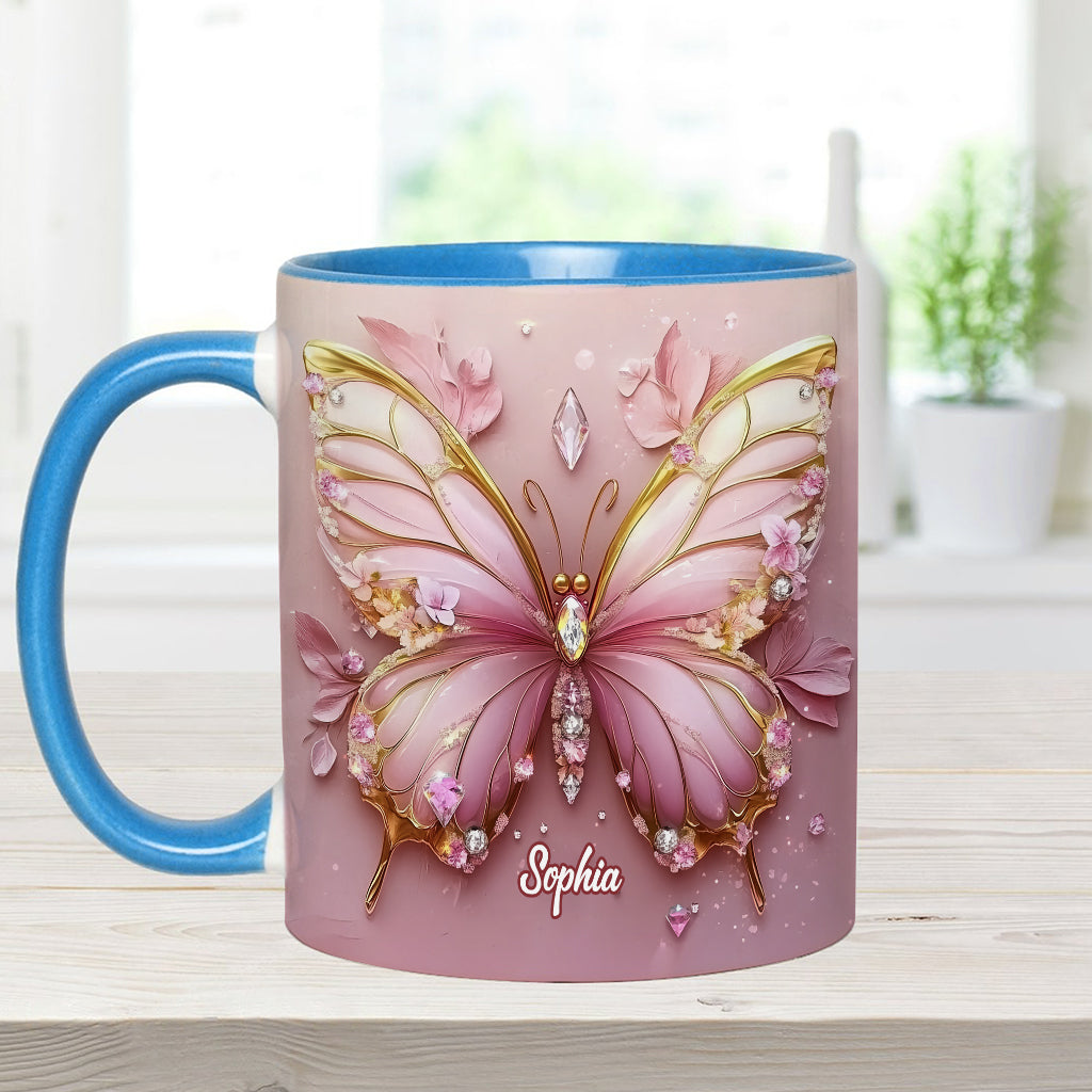 Mug personnalisé à motif papillon - Magnifique papillon