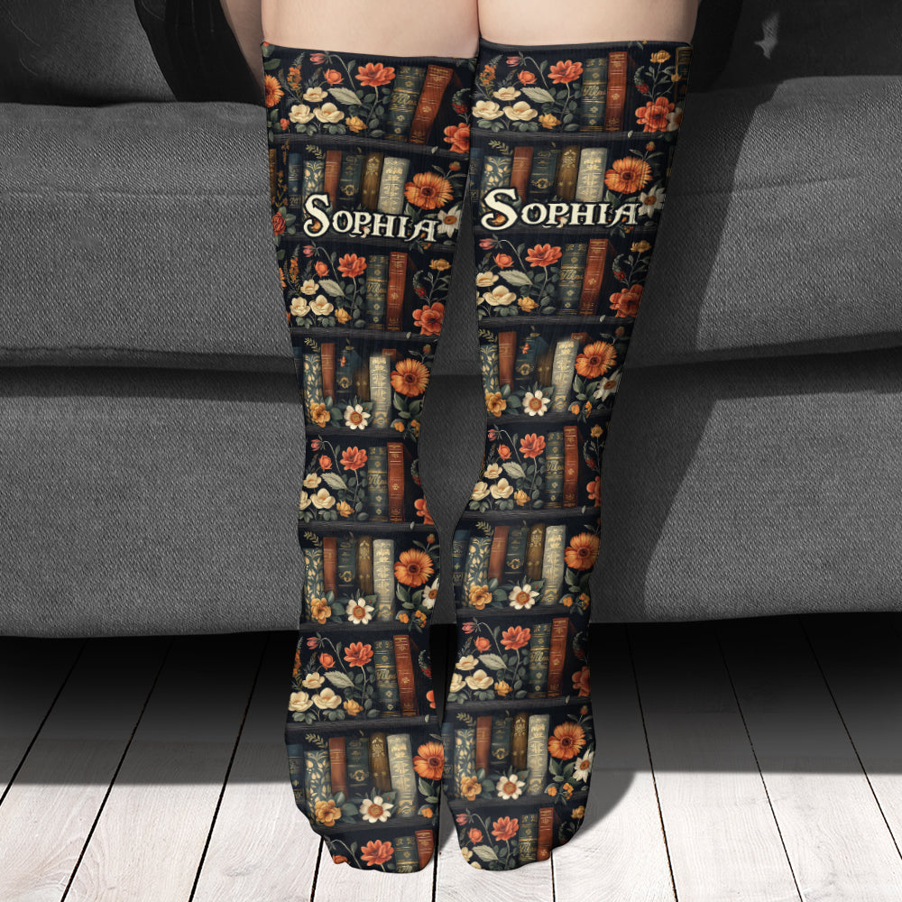 Ja, ich brauche all diese Bücher – personalisierte Buchsocken