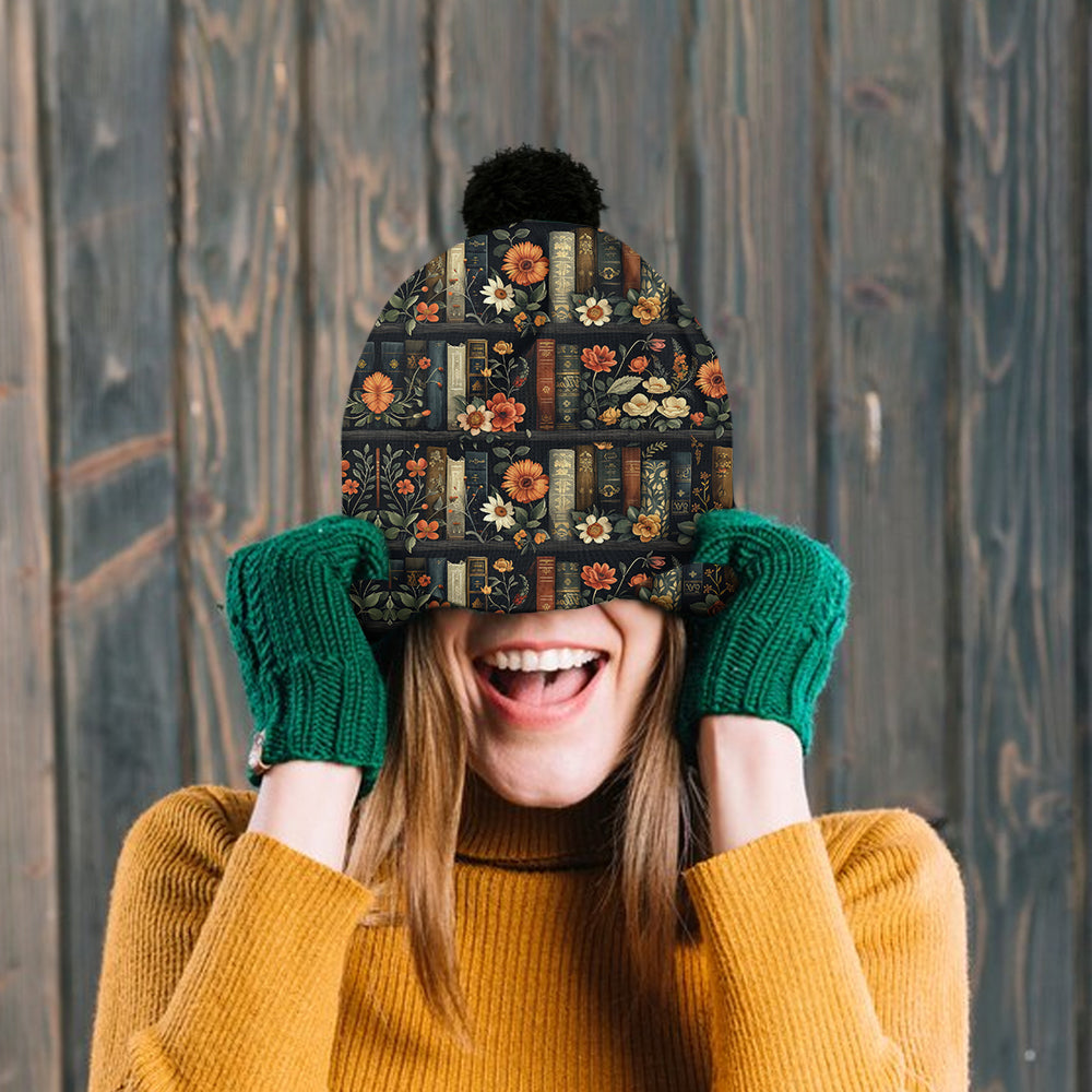 Oui, j'ai besoin de tous ces livres ! - Bonnet personnalisé avec des livres