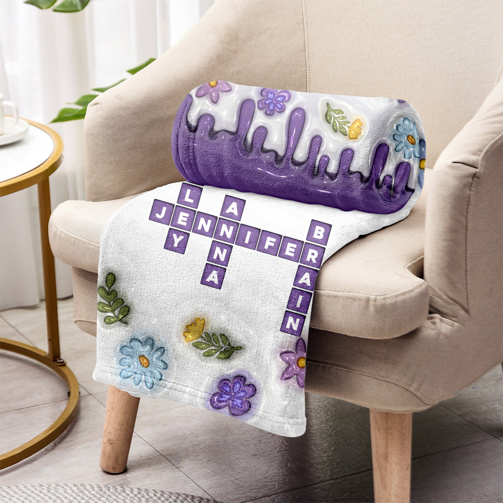 Best Mom Ever - Personalized Mother Blanket