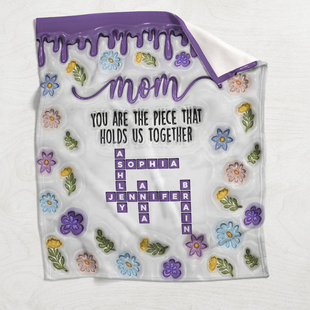 Best Mom Ever - Personalized Mother Blanket