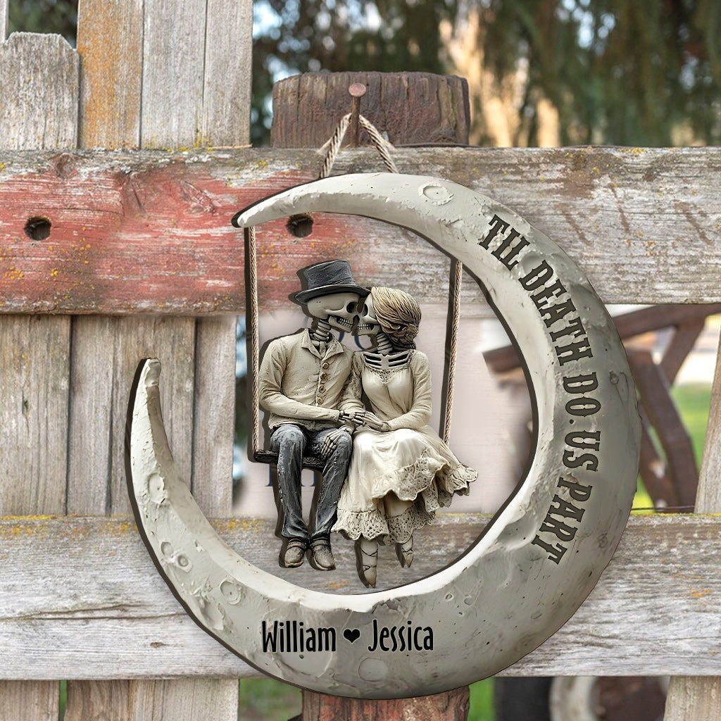 Til Death Do Us Part - Personalized Couple Pallet Wood Sign