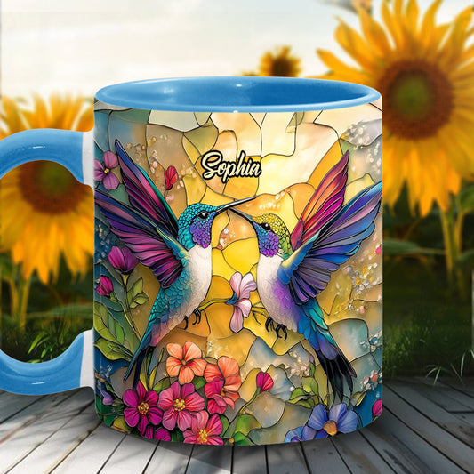 Mug personnalisé à motif colibri - Magnifique colibri
