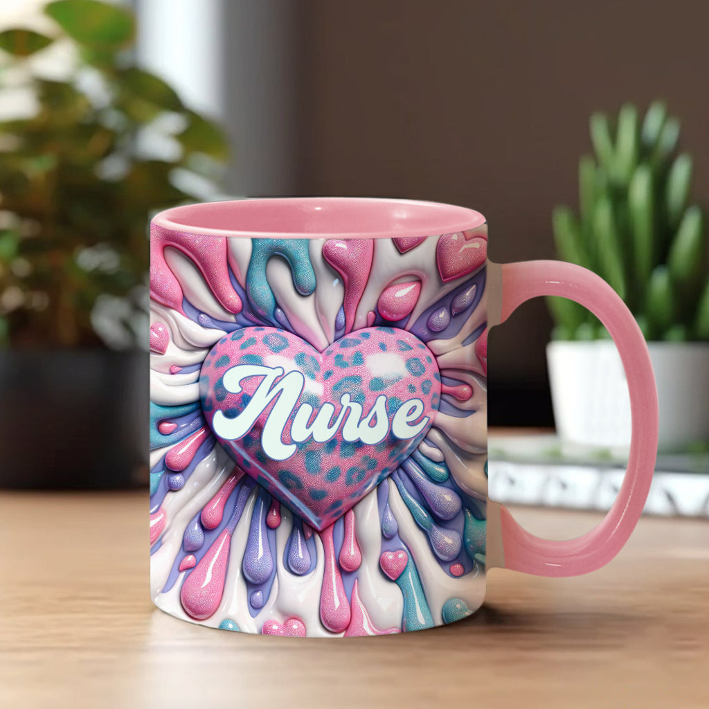 Ich liebe meinen Job – Personalisierte Tasse mit Kollegenakzent