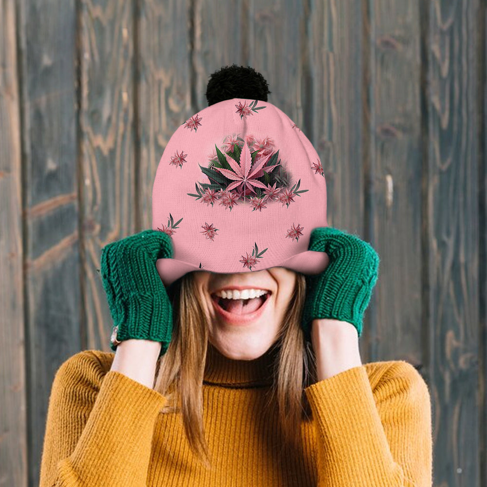 Pink Stoner - Personalisierte Weed-Mütze