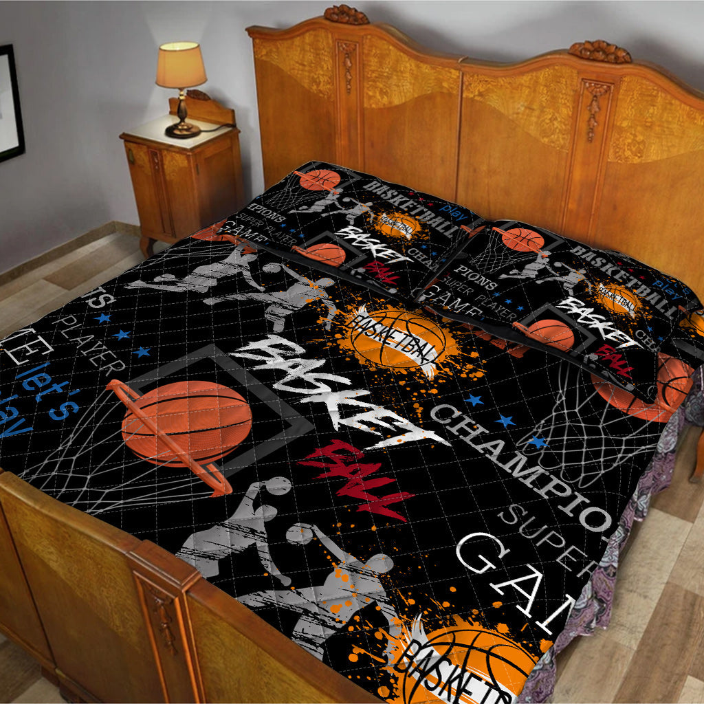 Basketballfan - Personalisiertes Basketball-Bettwäscheset