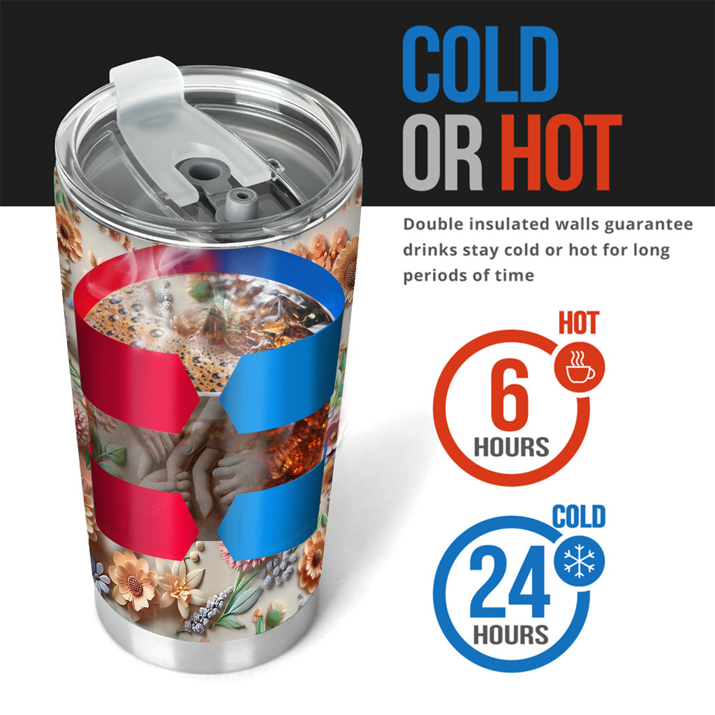 Hold Our Hands - Personalized Mother Tumbler