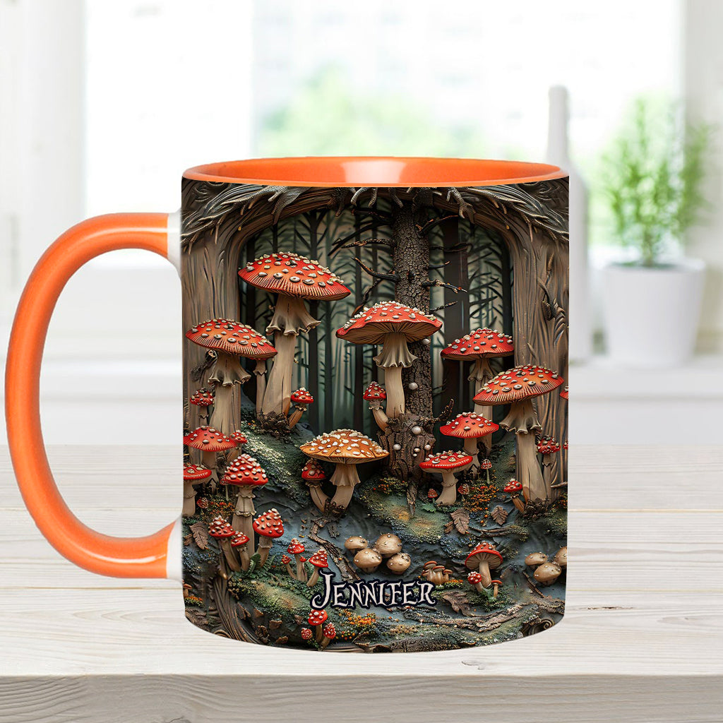 Mug personnalisé « Into The Forest » pour le camping