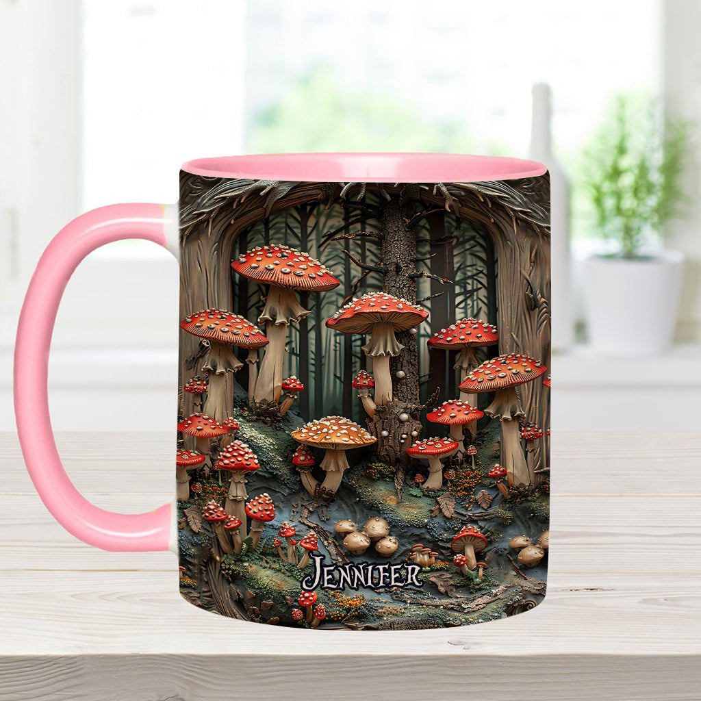 Mug personnalisé « Into The Forest » pour le camping