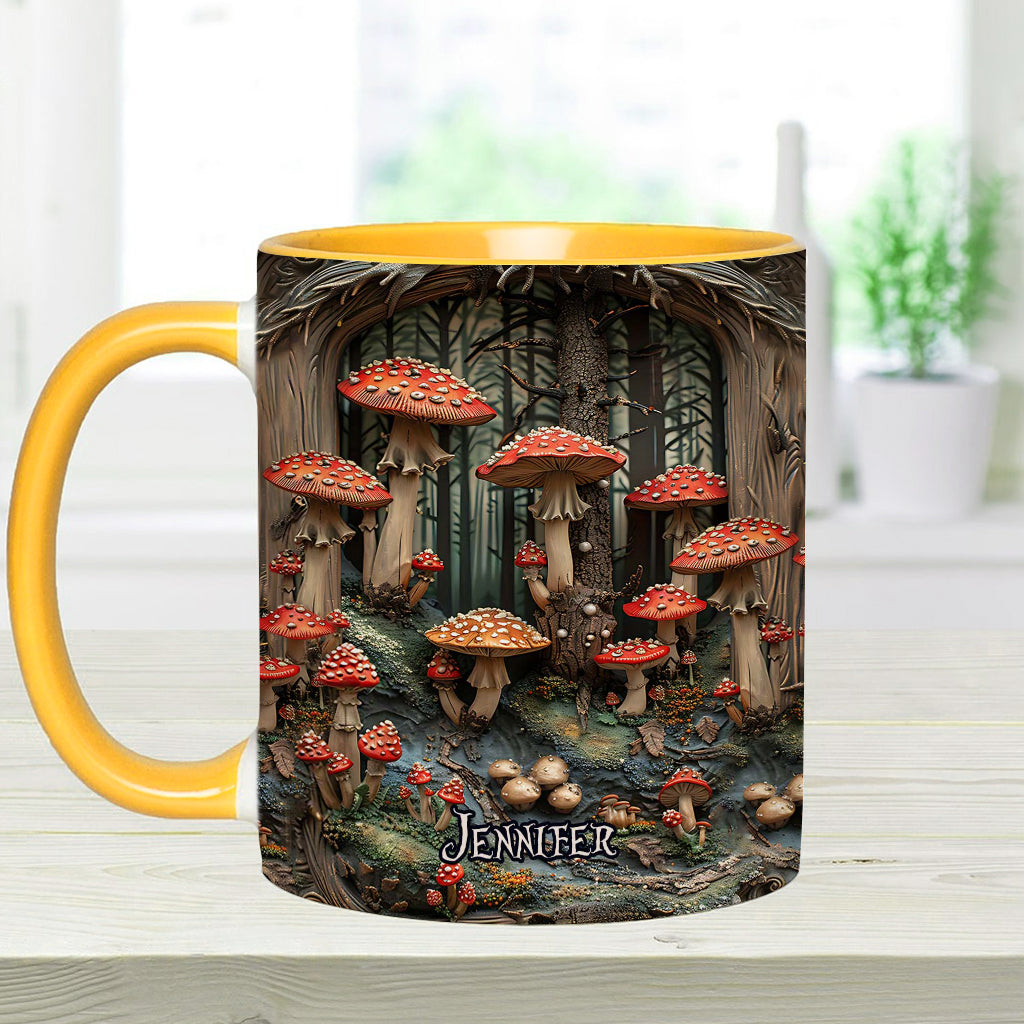 Mug personnalisé « Into The Forest » pour le camping