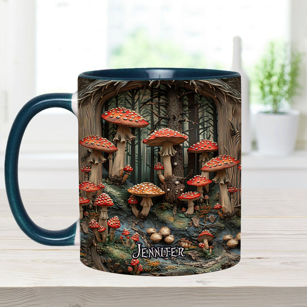 Mug personnalisé « Into The Forest » pour le camping
