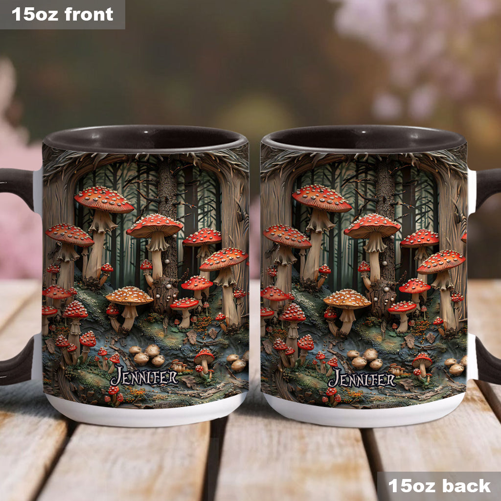 Mug personnalisé « Into The Forest » pour le camping