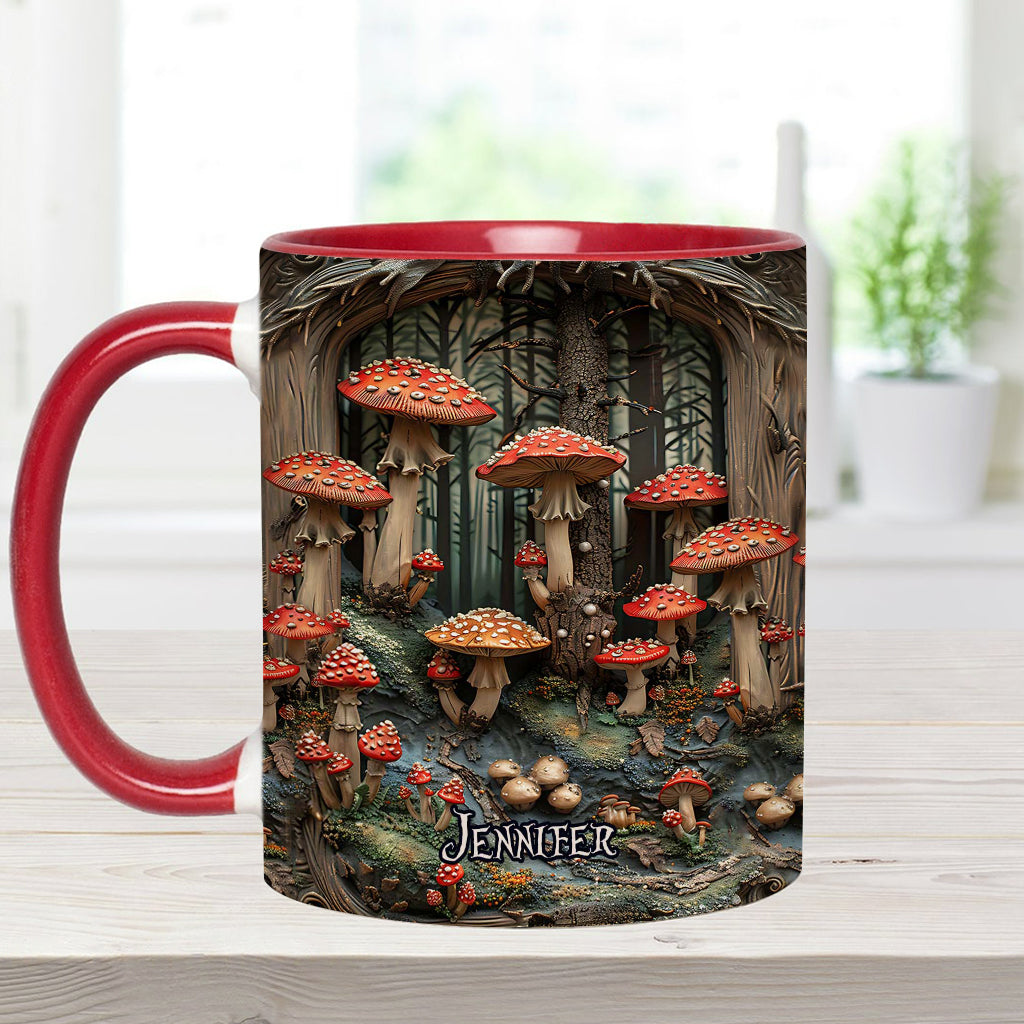 Mug personnalisé « Into The Forest » pour le camping