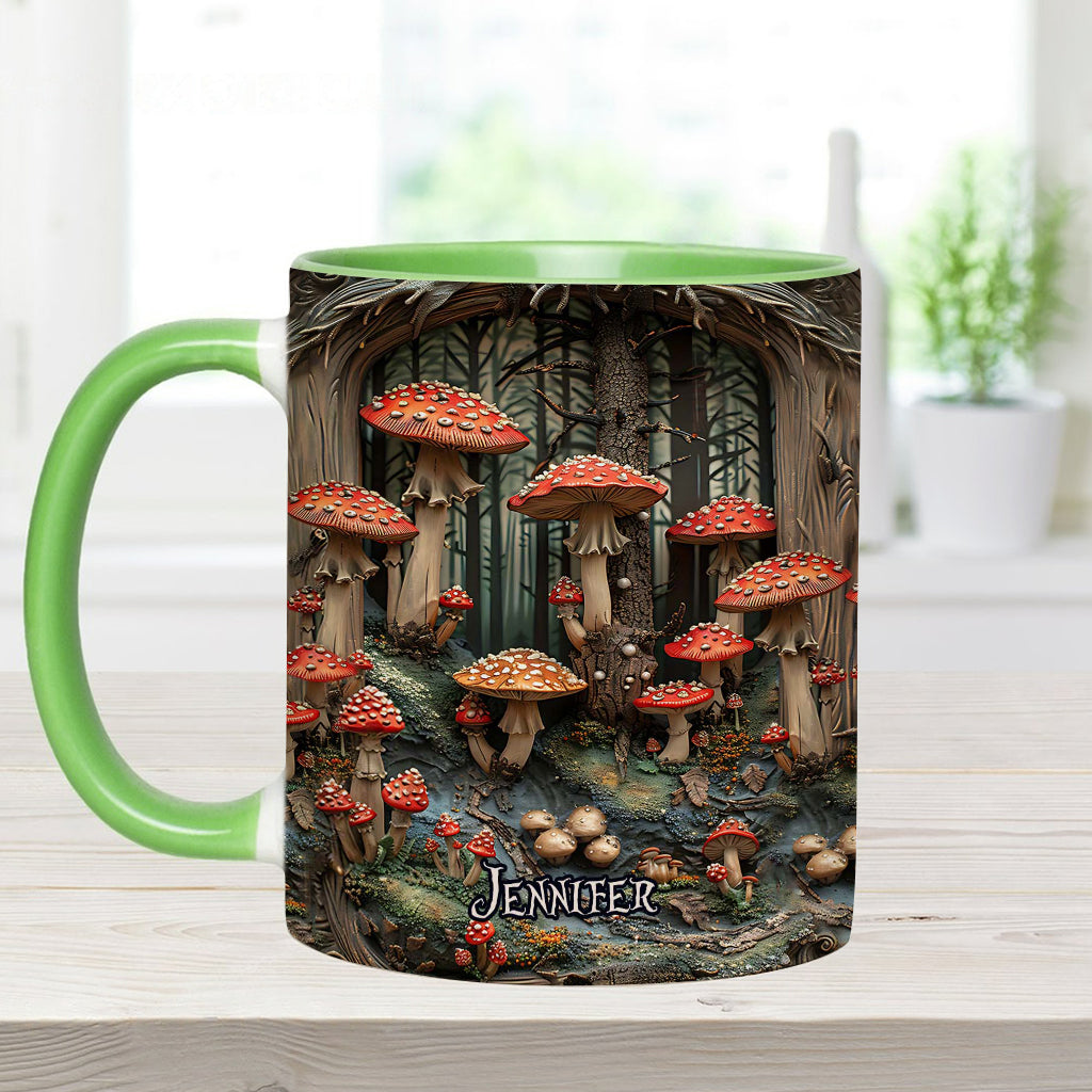 Mug personnalisé « Into The Forest » pour le camping
