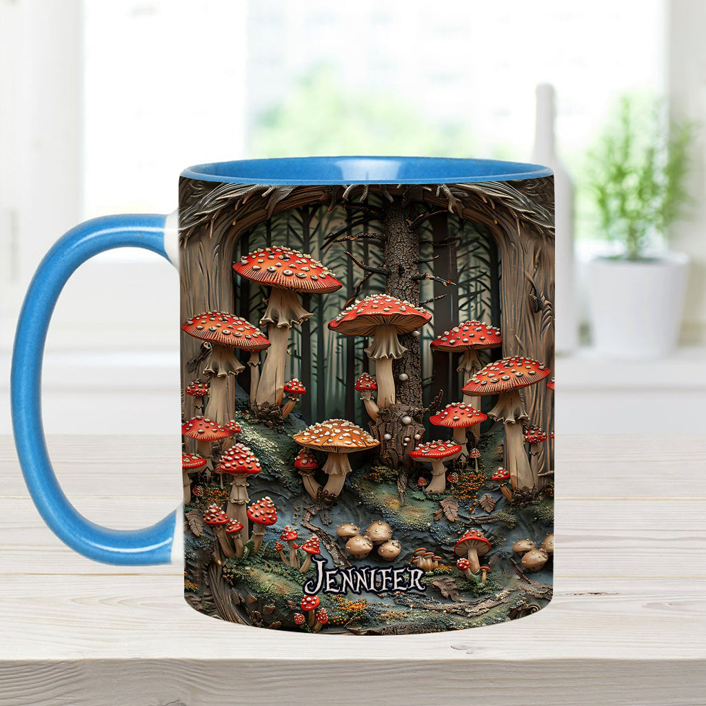 Mug personnalisé « Into The Forest » pour le camping