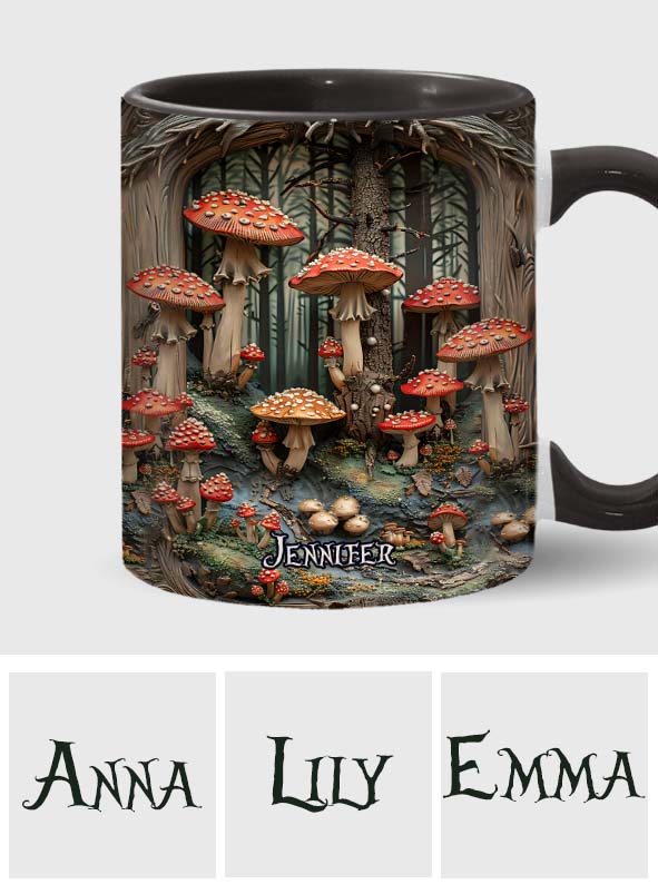 Mug personnalisé « Into The Forest » pour le camping