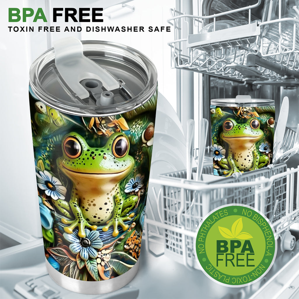 Love Frogs - Personalized Frog Tumbler