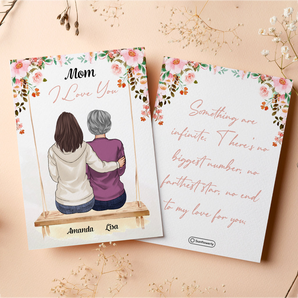 I Love You - Personalized Greeting Card