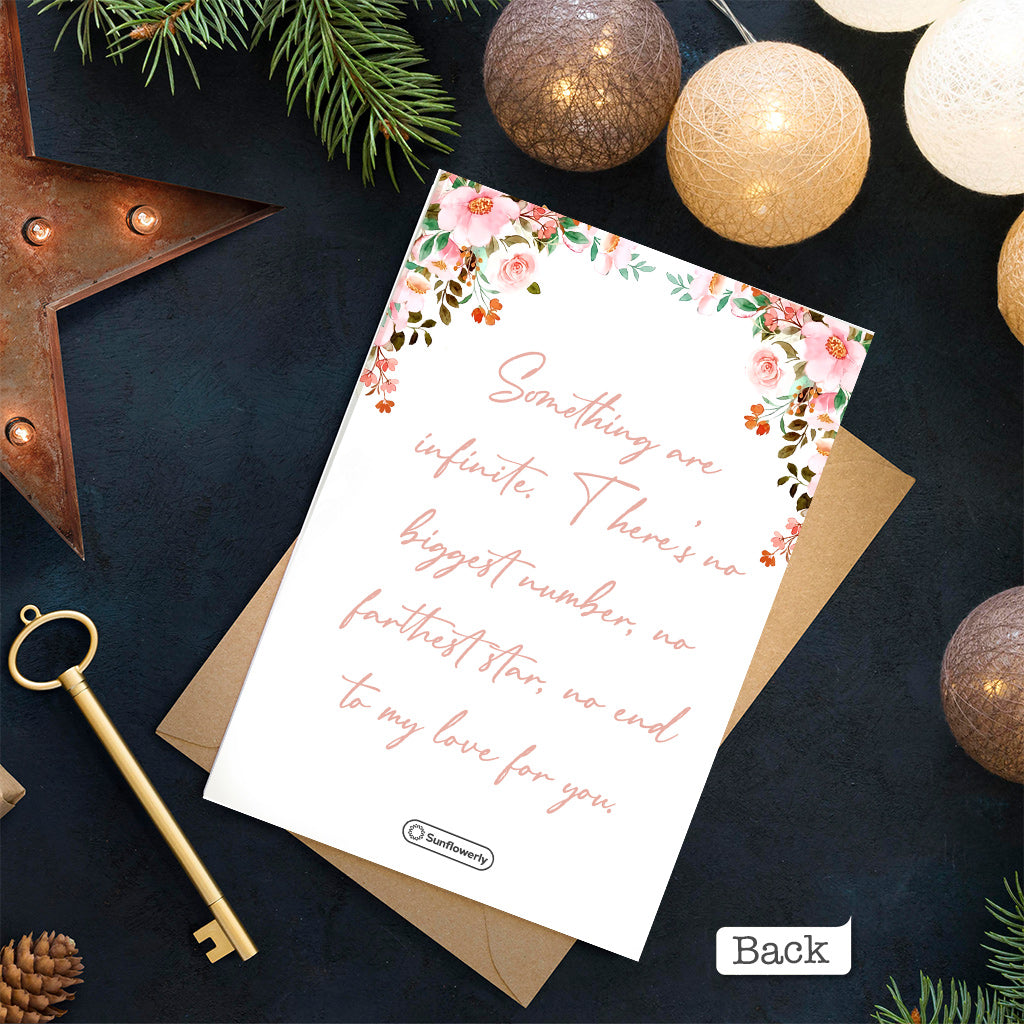 I Love You - Personalized Greeting Card