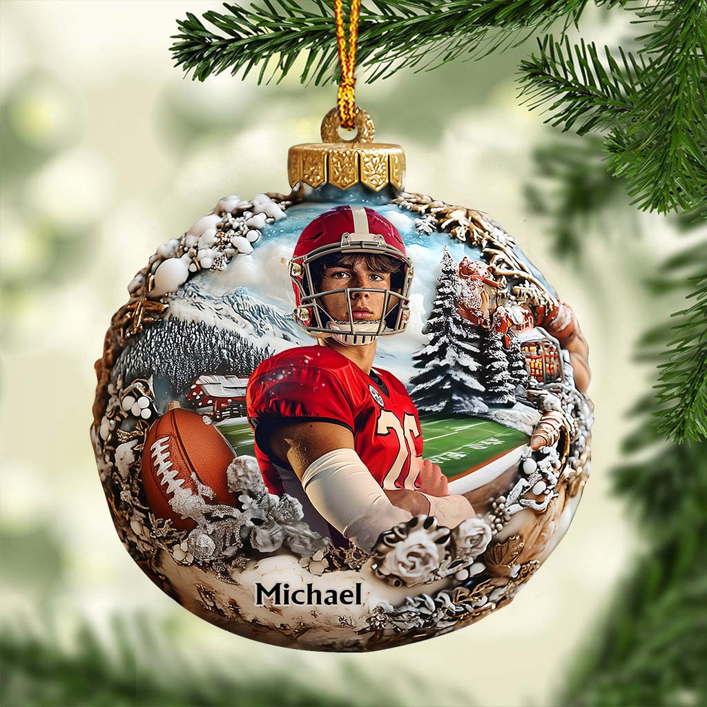 Beliebiges Foto – Personalisierter Fußballschmuck