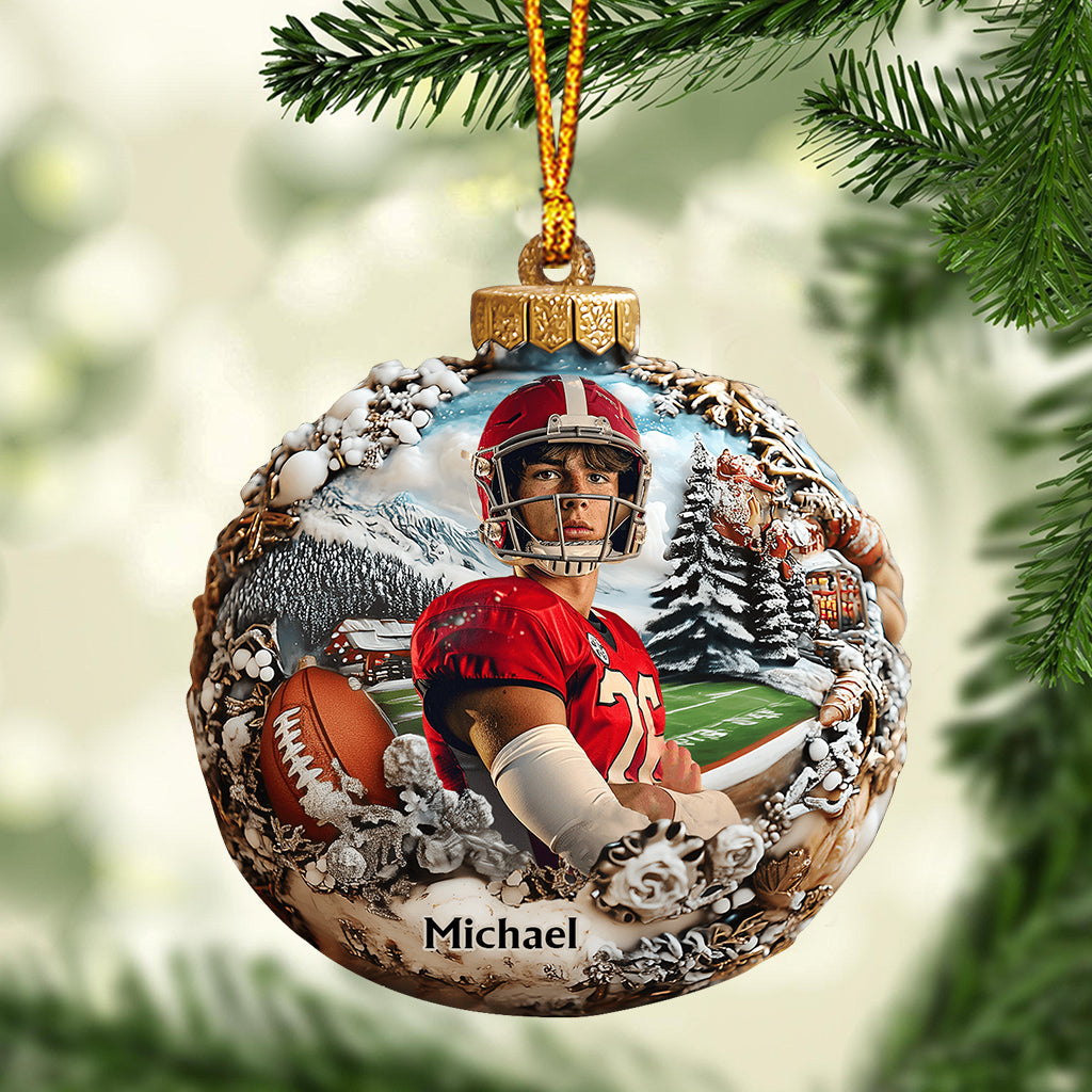 Beliebiges Foto – Personalisierter Fußballschmuck