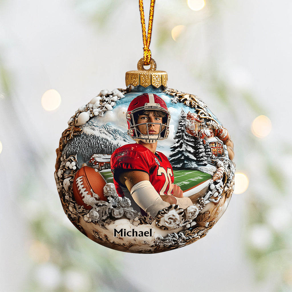 Beliebiges Foto – Personalisierter Fußballschmuck