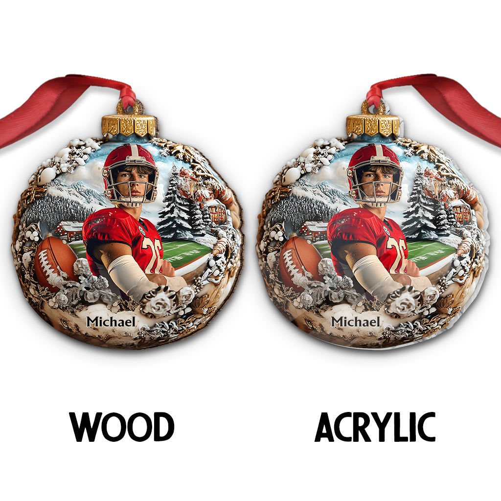 Beliebiges Foto – Personalisierter Fußballschmuck