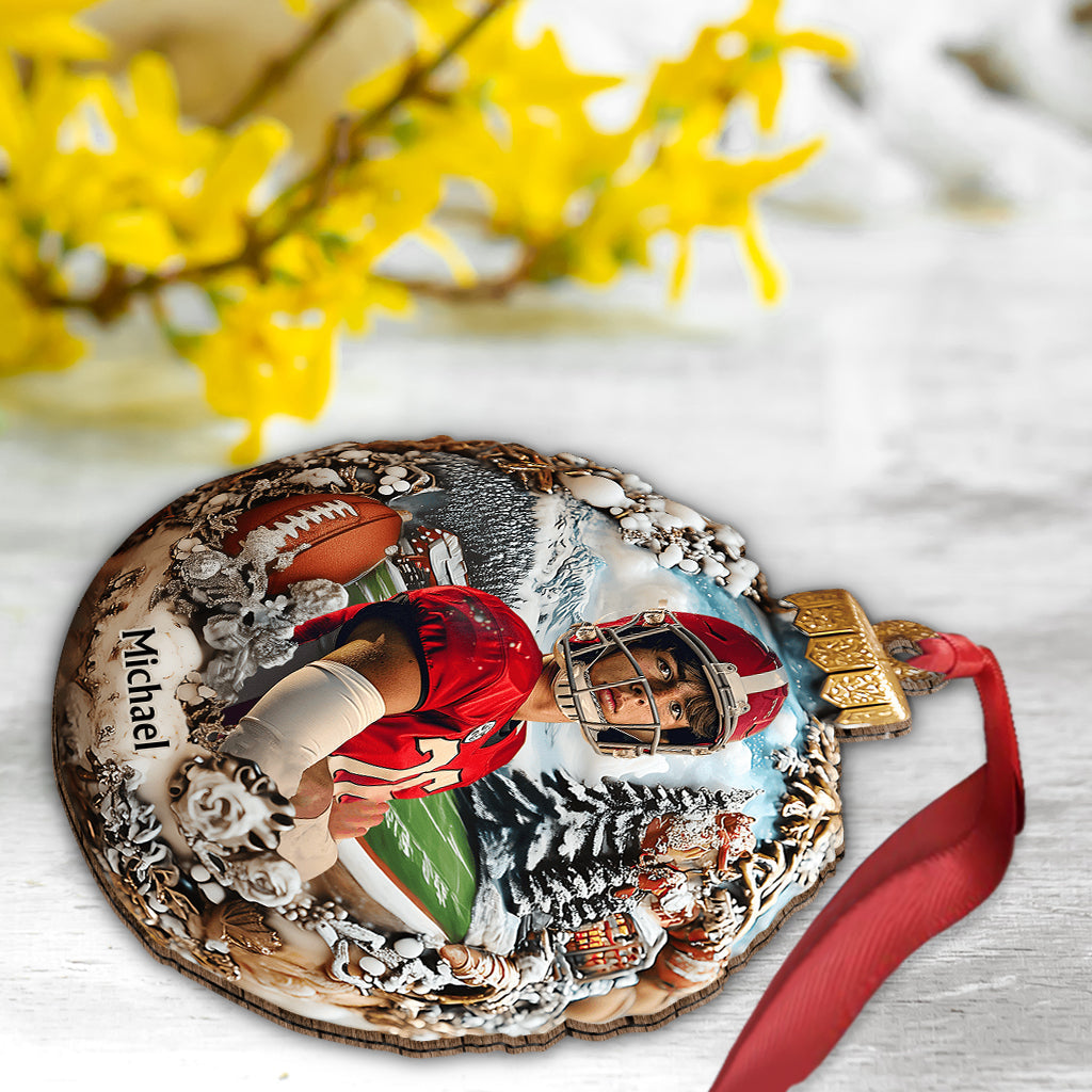 Beliebiges Foto – Personalisierter Fußballschmuck