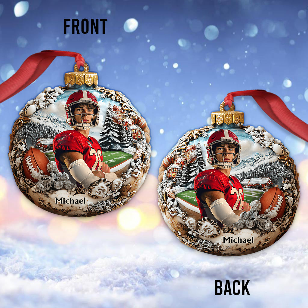 Beliebiges Foto – Personalisierter Fußballschmuck