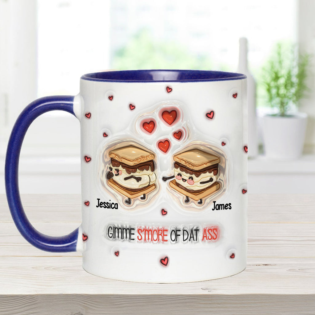 Gimme S'more Of That - Personalized Couple Accent Mug