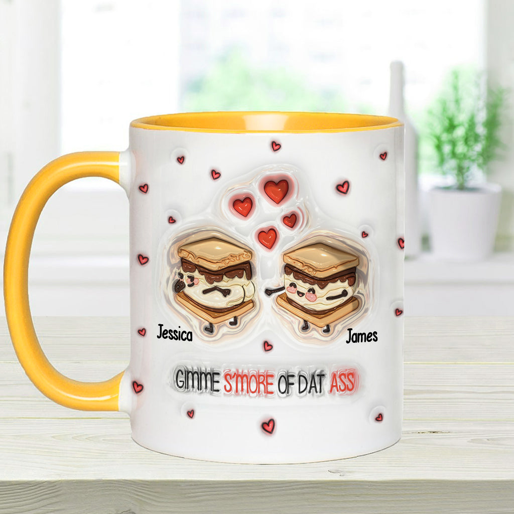 Gimme S'more Of That - Personalized Couple Accent Mug