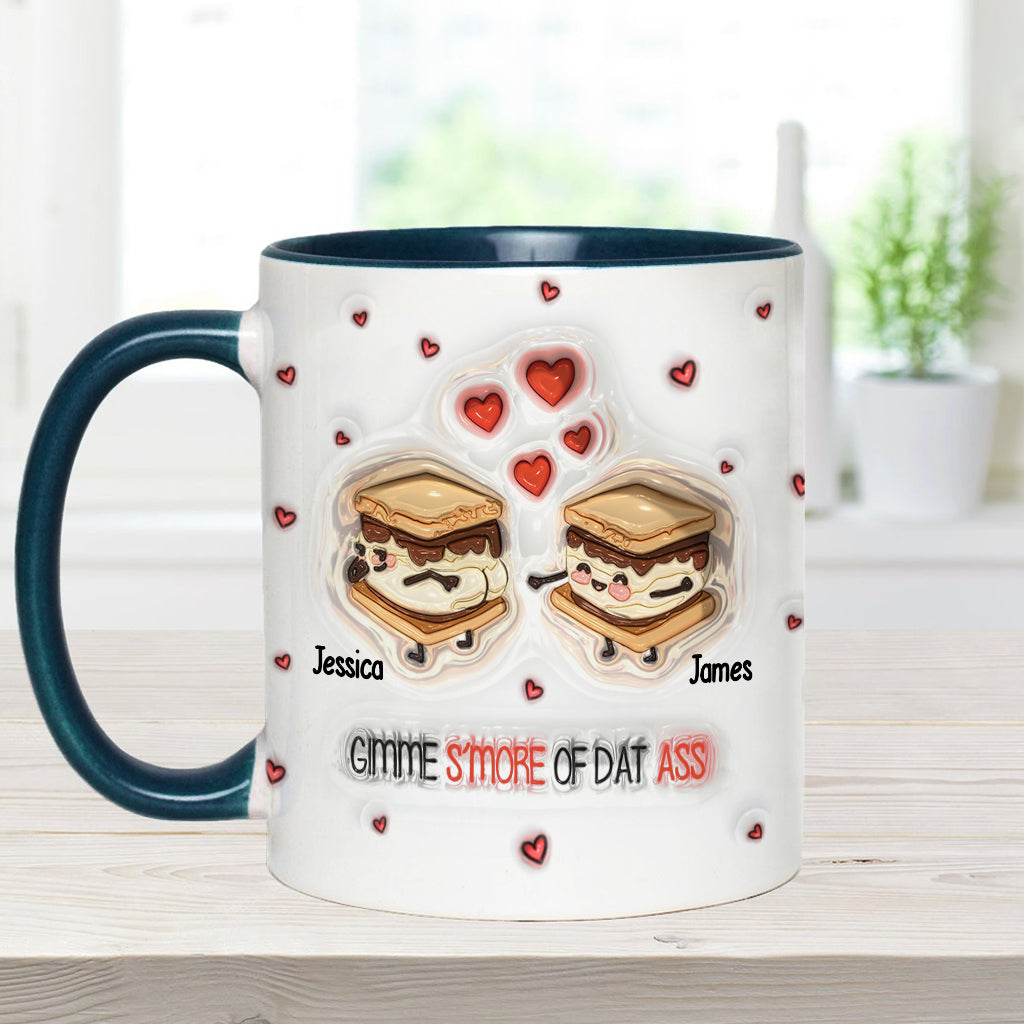 Gimme S'more Of That - Personalized Couple Accent Mug